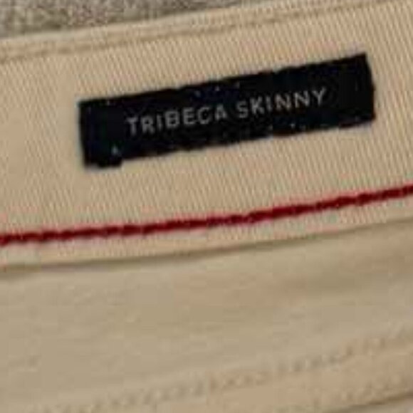 Tommy Hilfiger Beige Tribeca Skinny Denim Pants size 14 - Picture 4 of 12